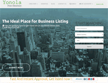 Tablet Screenshot of freedirectory.yonola.com